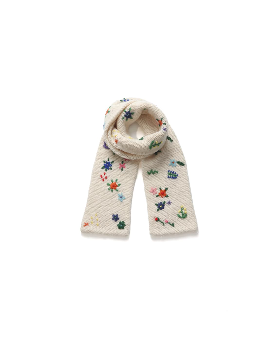 BEAMS BOY Hand Stitch Flower Muffler 상품이미지1