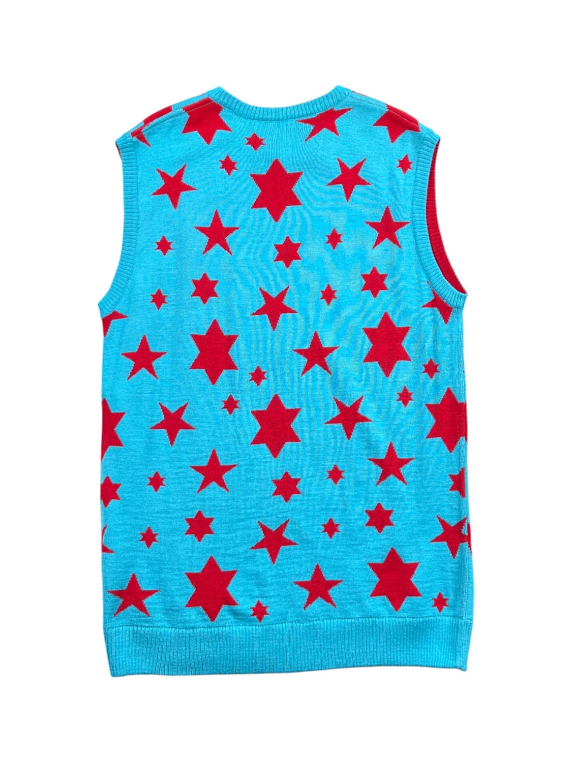 Fabrizio Del Carlo 별 패턴 니트 베스트  상품이미지3