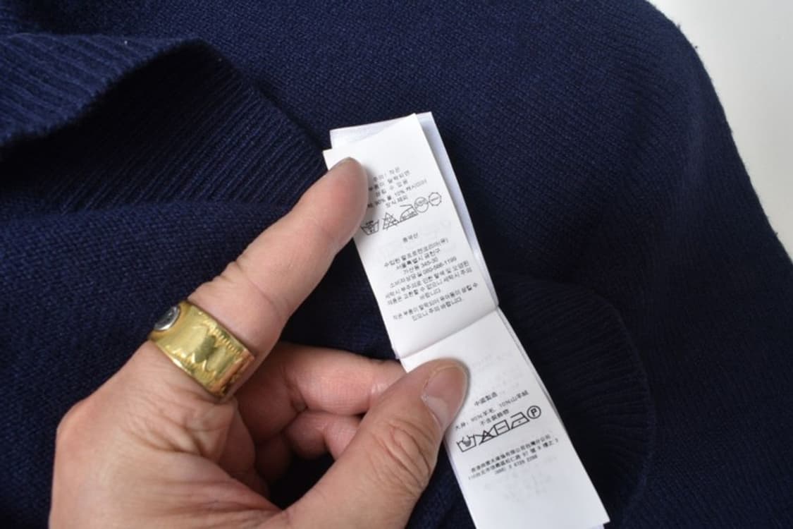 폴로 랄프로렌 울 캐시미어 베어 니트 M N1082 상품이미지3