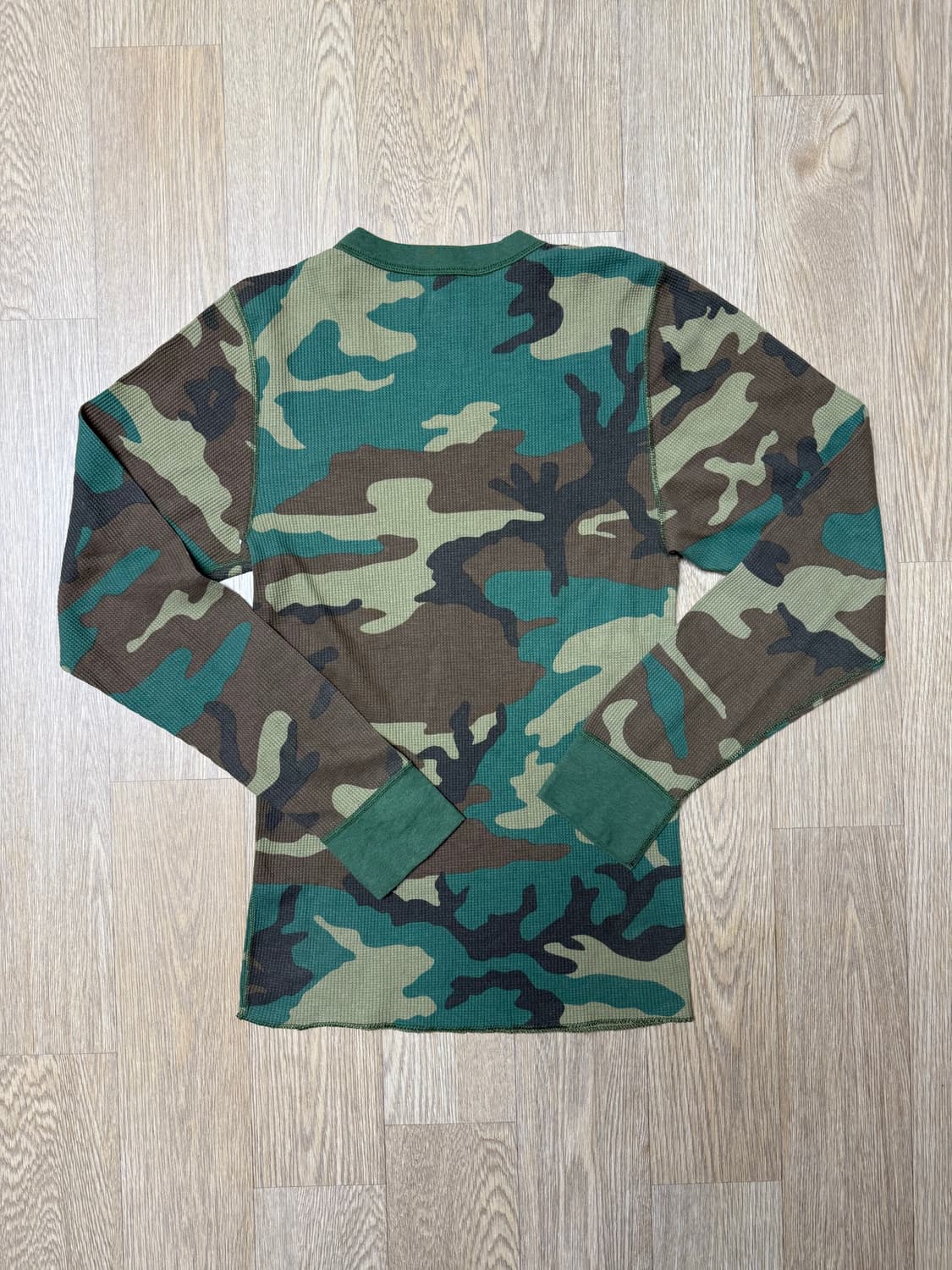 슈프림 헤인즈 써멀 와플 크루넥 우드랜드 롱슬리브S 상품이미지4