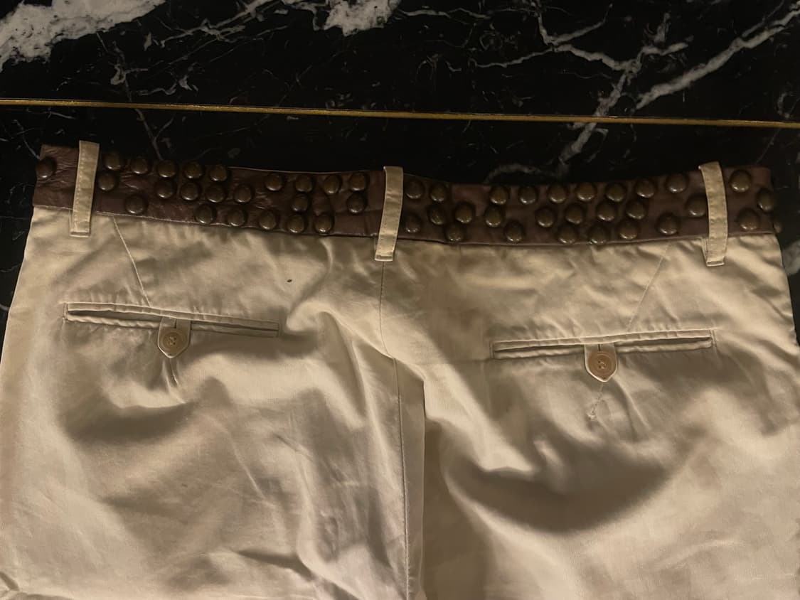 마르지엘라 07ss 레더 벨트 트라우저 상품이미지5