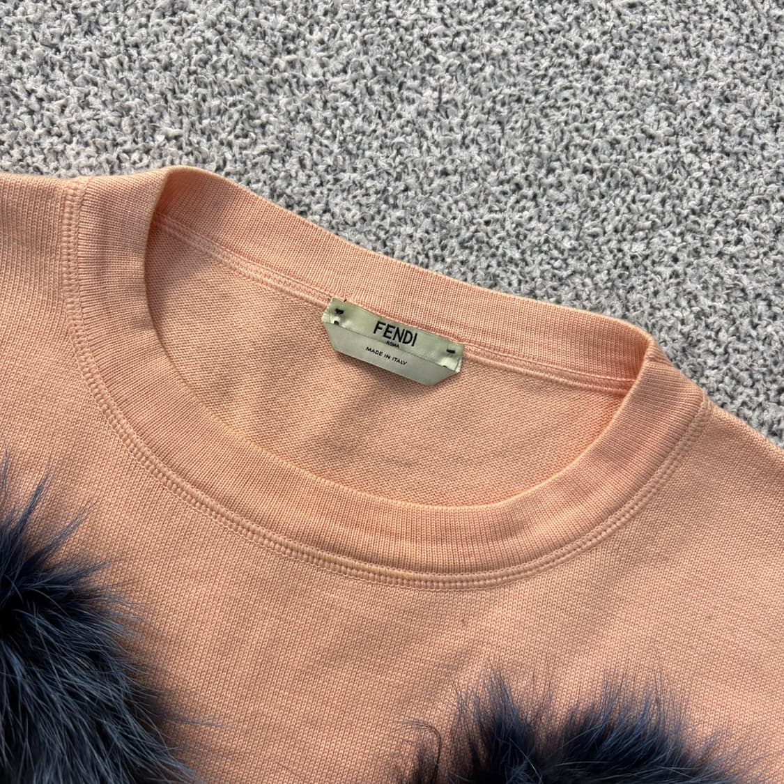 38 펜디 폭스퍼 몬스터아이 울 니트 0323J 상품이미지2