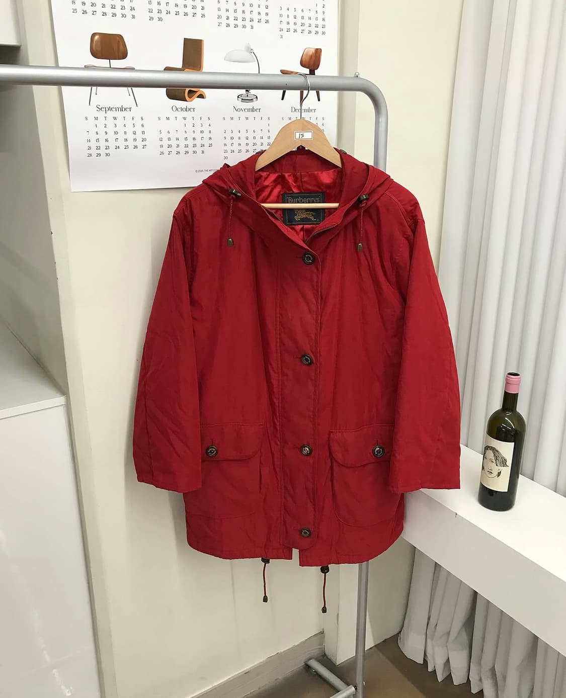 버버리 후드 롱 야상 자켓 상품이미지1