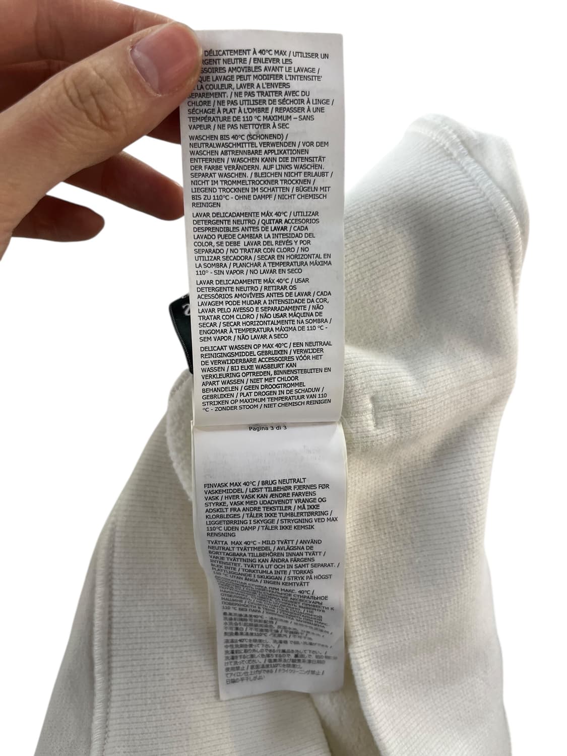 스톤아일랜드 정품 아이보리 맨투맨 S 상품이미지10