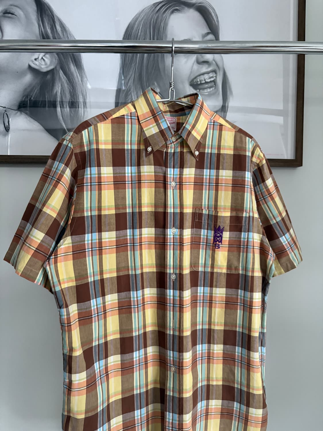 WAREHOUSE madras check shirt 상품이미지1