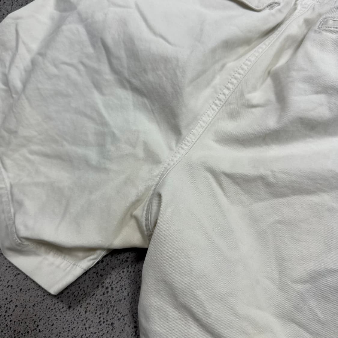 ✨ (바배) 폴로 랄프로렌 클래식핏 화이트 밴딩 반바지  상품이미지7