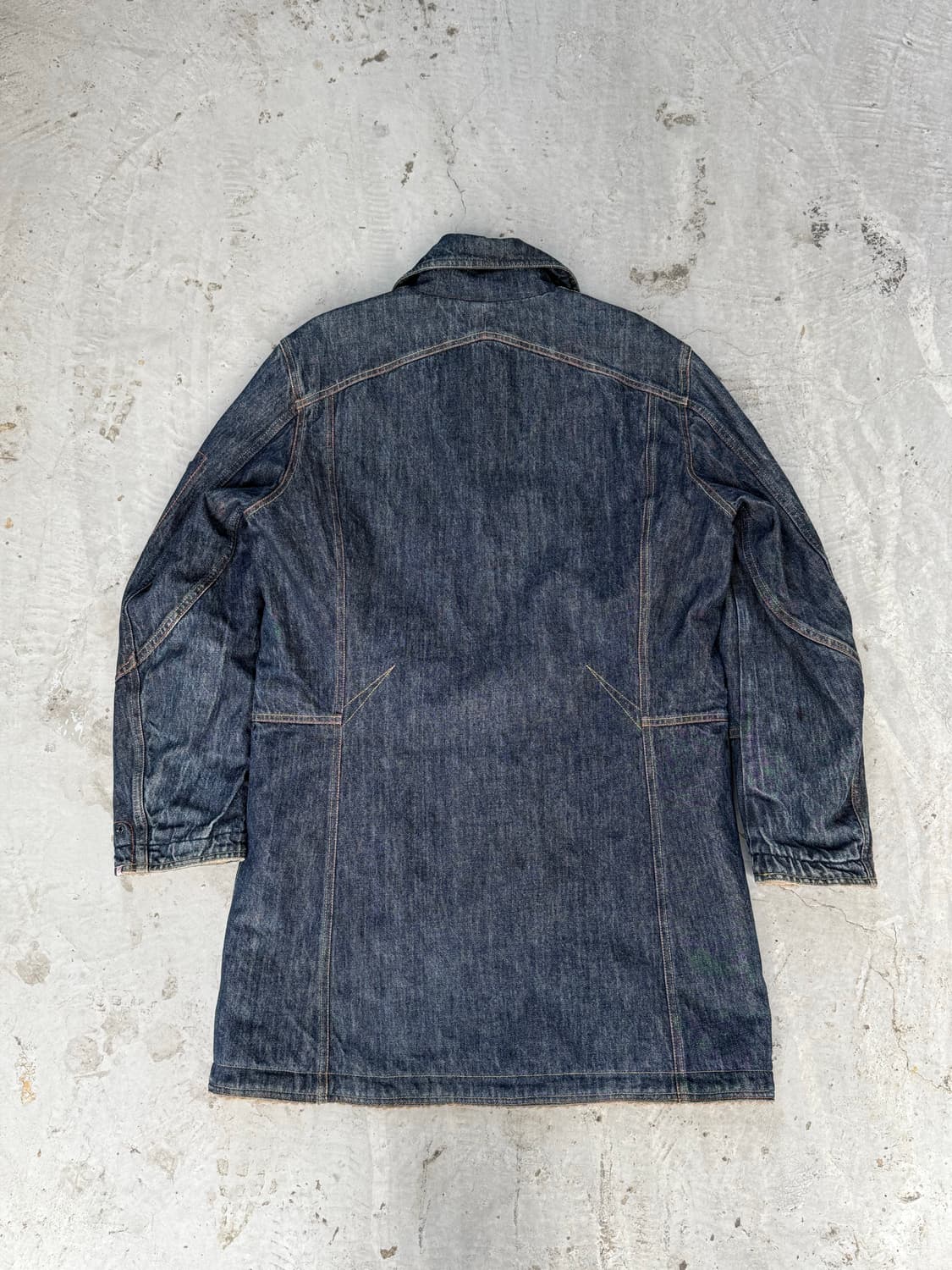 00s 디젤 데님 쉐르파 코트 자켓 상품이미지2