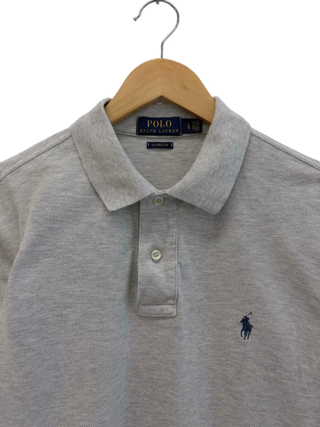 폴로 피케 반팔 그레이 (L)  상품이미지2