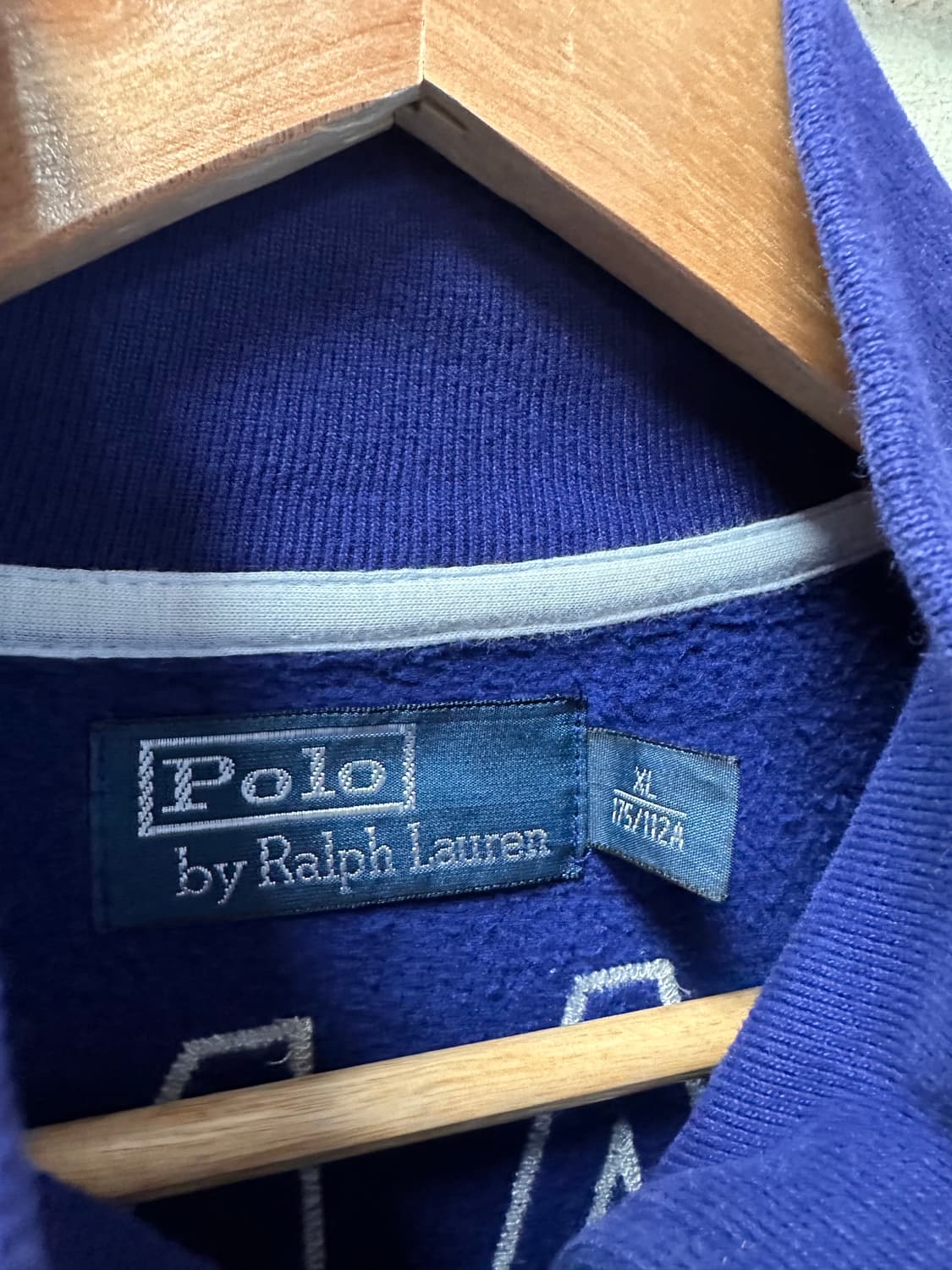 (XL)폴로 빅포니 트랜앤필드 집업 자켓 네이비 상품이미지3