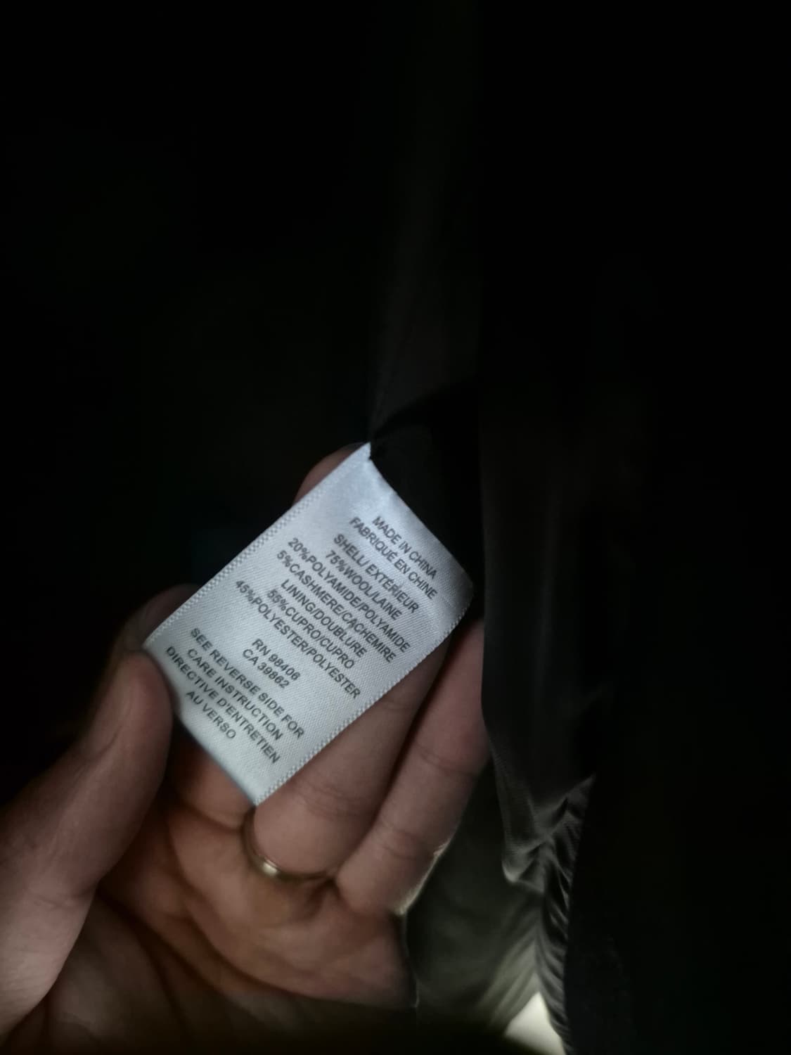 띠어리 벨빈 코트(블랙-사이즈 S) 팝이다 상품이미지3