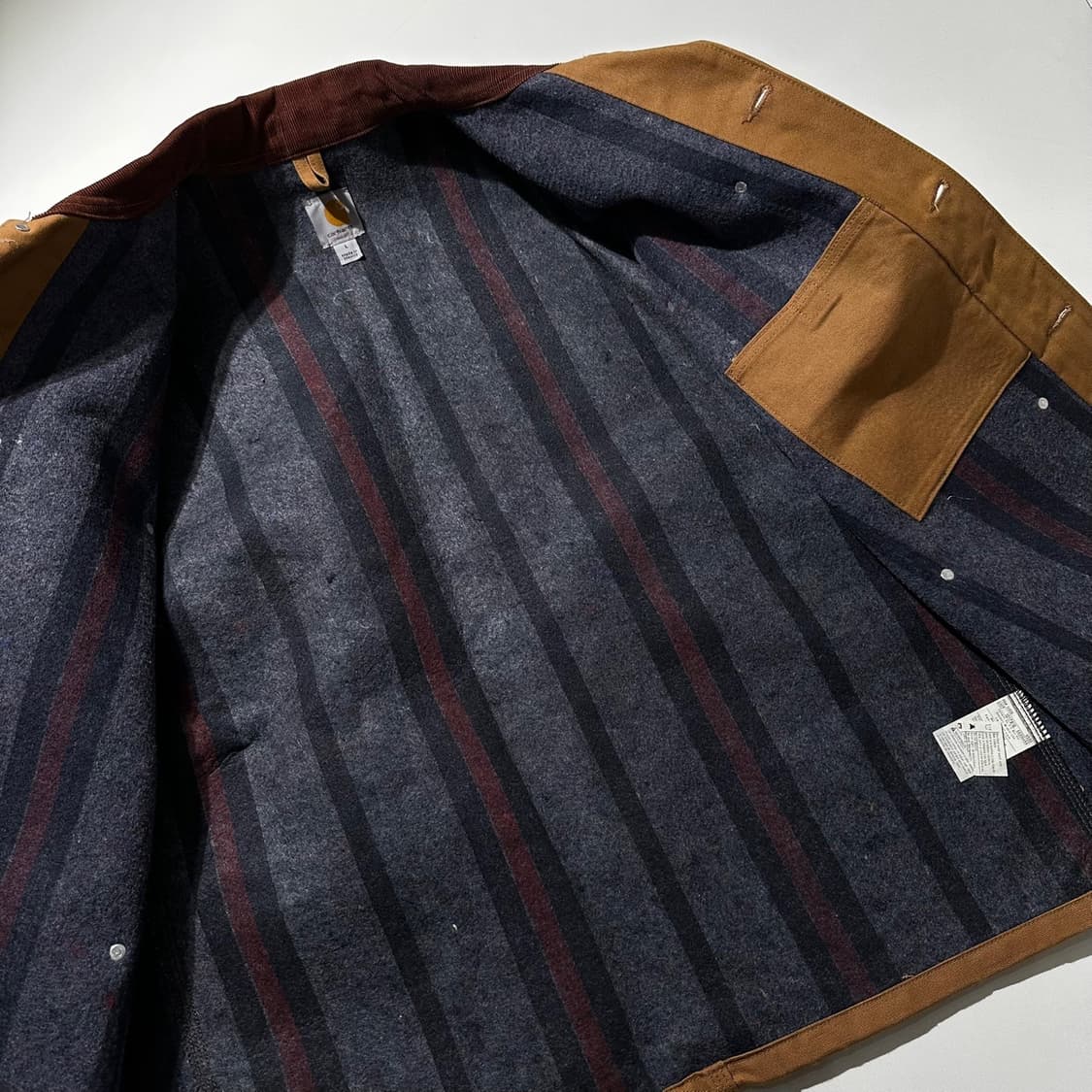 칼하트 블랭킷 라이닝 초어 코트 워크 자켓 상품이미지7