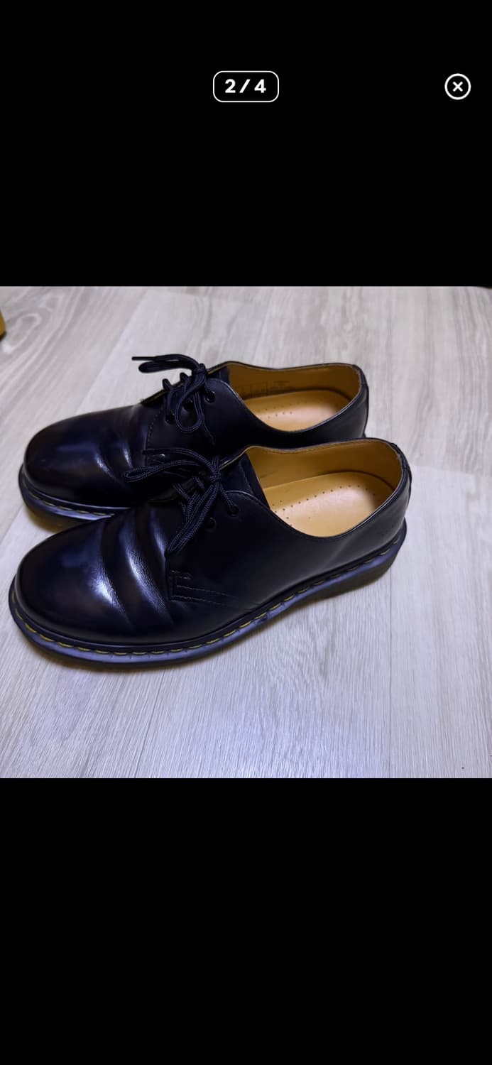 닥터마틴 1461 스무스 블랙 250 상품이미지2