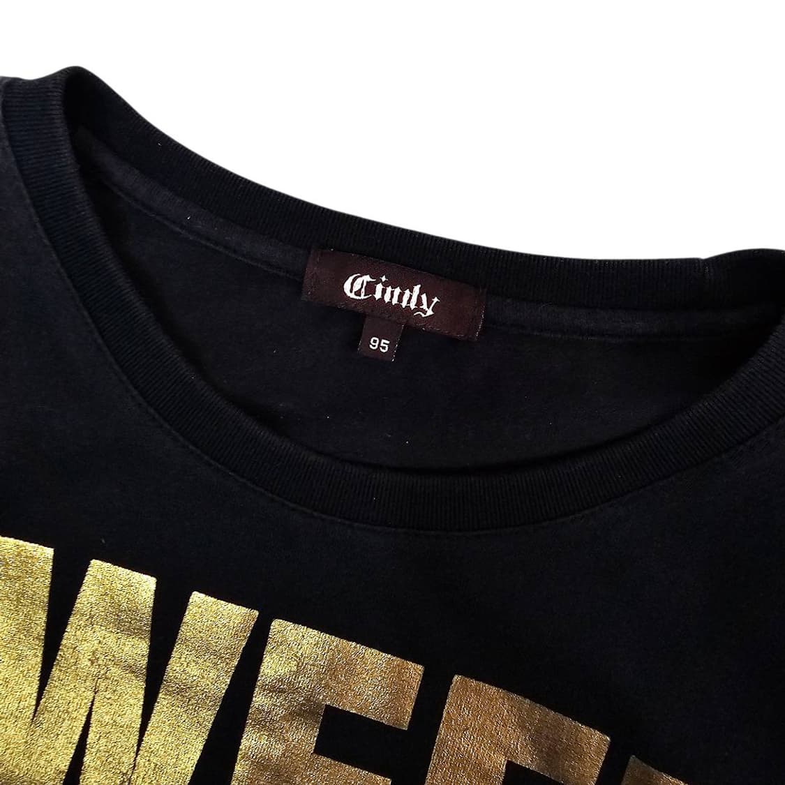  CINDY 레터링 긴팔 티셔츠 상품이미지4