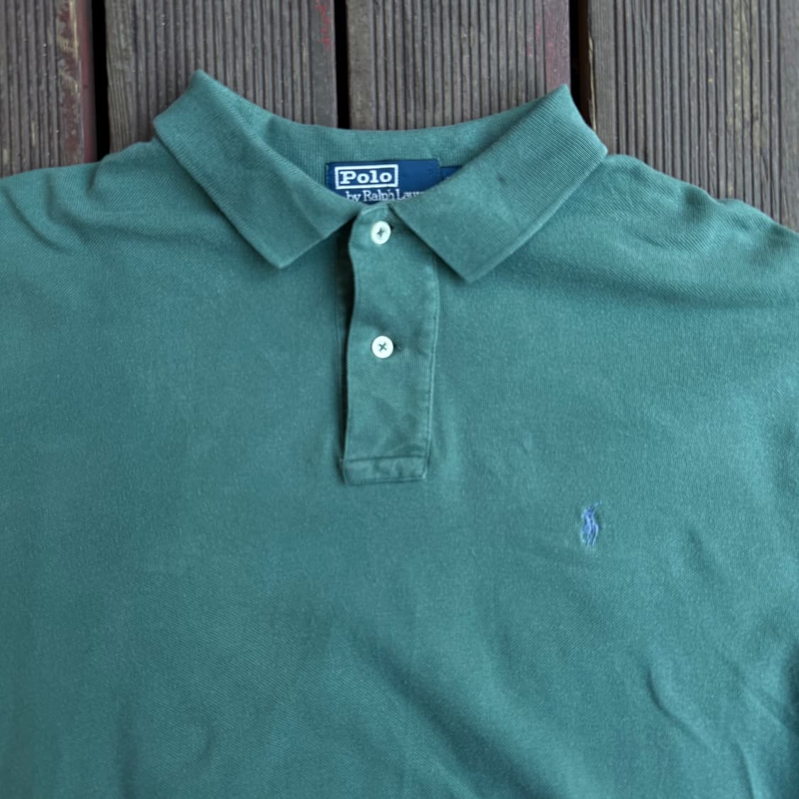 폴로 긴팔 카라티 민트컬러 상품이미지2