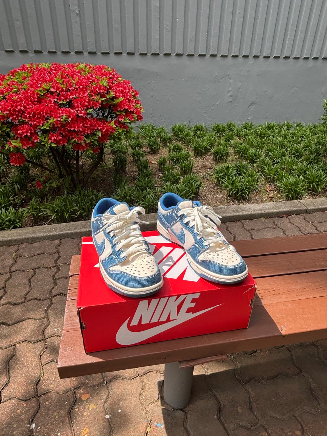 나이키 덩크로우 레트로 se 인더스트리얼 블루 265mm 상품이미지5