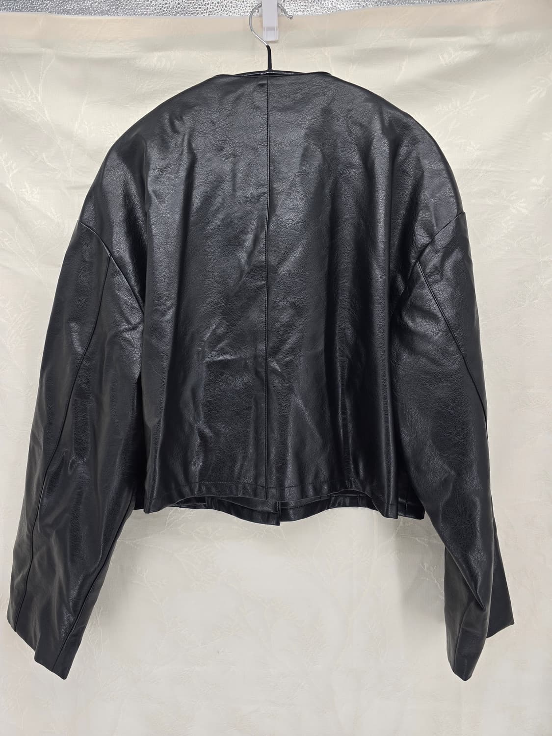 스튜디오 랩 블랙 레더 자켓 L 사이즈 상품이미지3