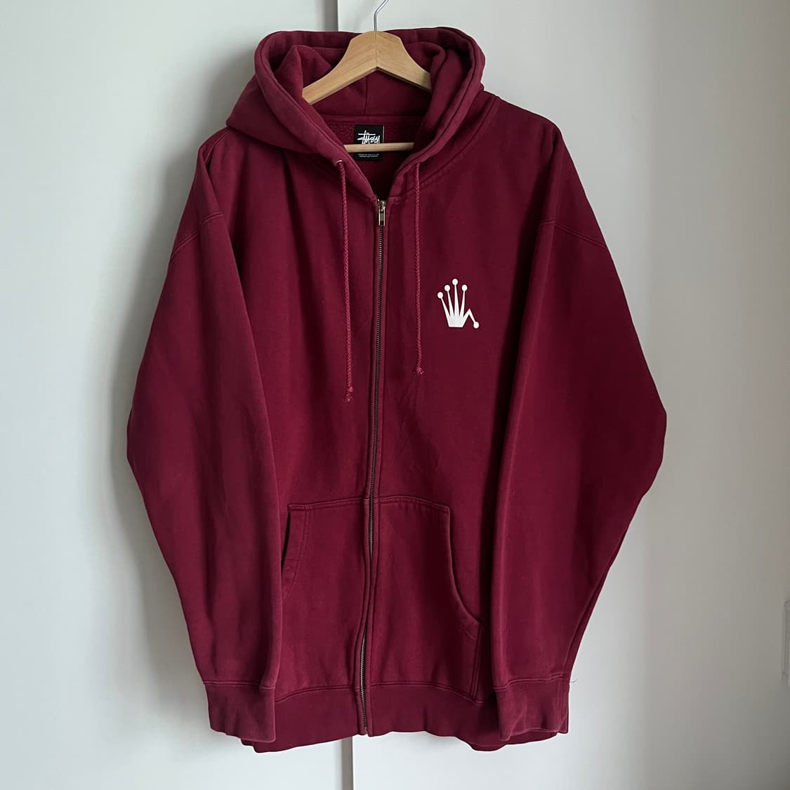 STUSSY Regal Crown Hoodie zip-up 상품이미지5