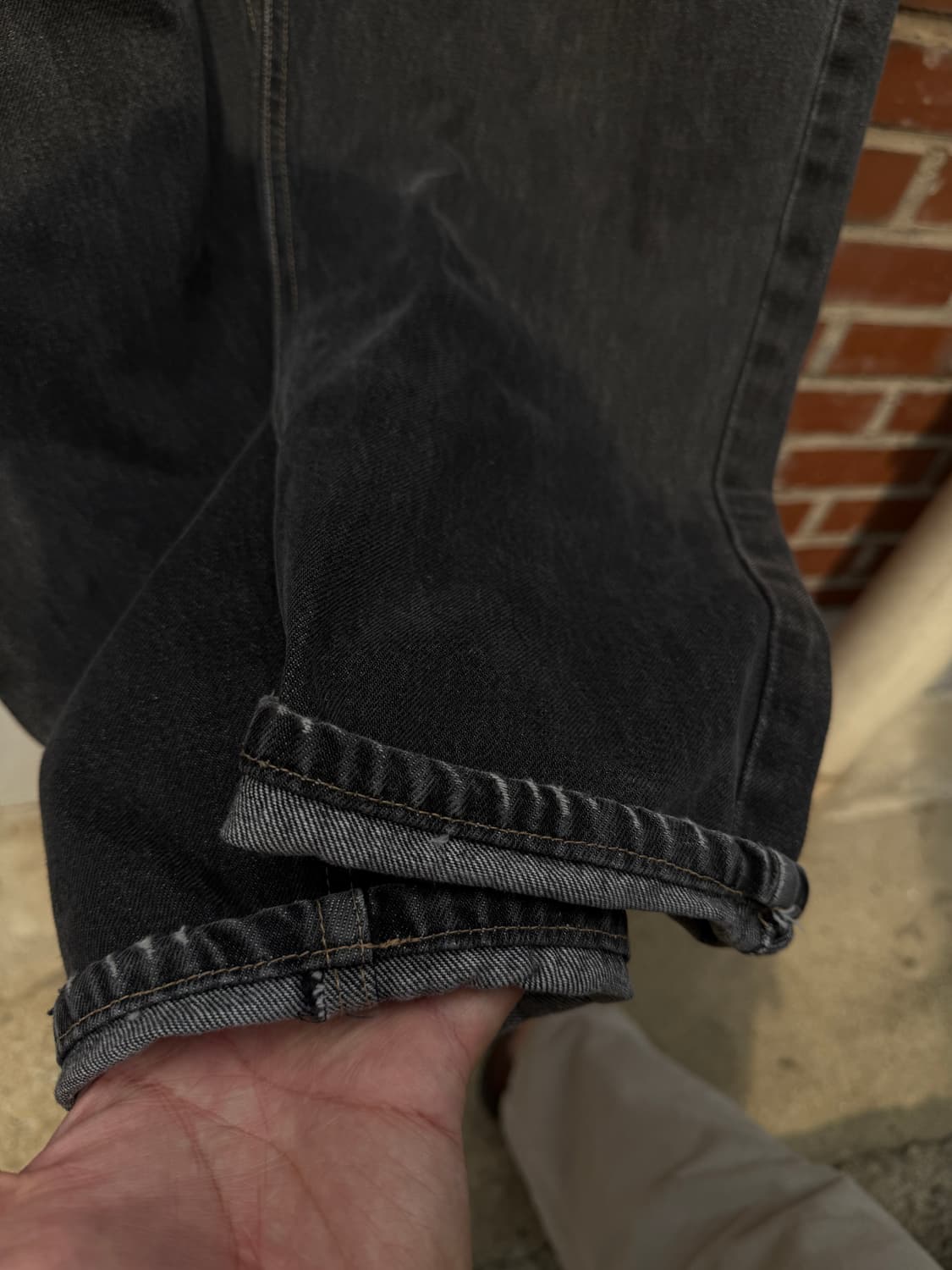 리바이스 569 흑청 33/30 멕시코 상품이미지7