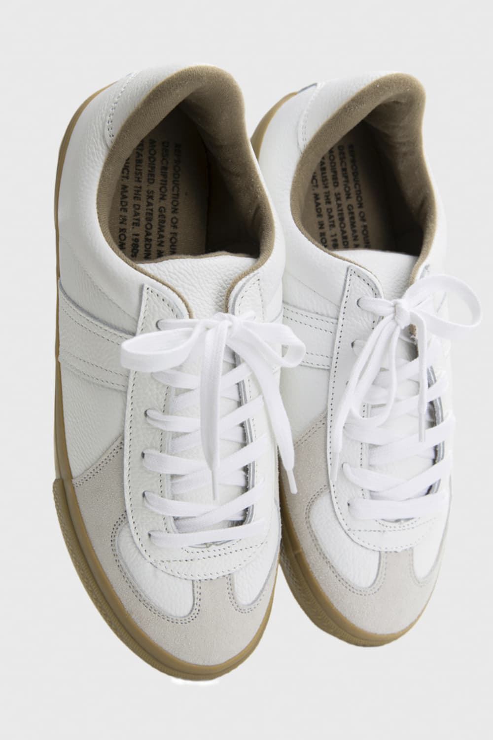 새상품) 리프로덕션오브파운드 독일군 트레이너 4700PL 화이트 상품이미지1