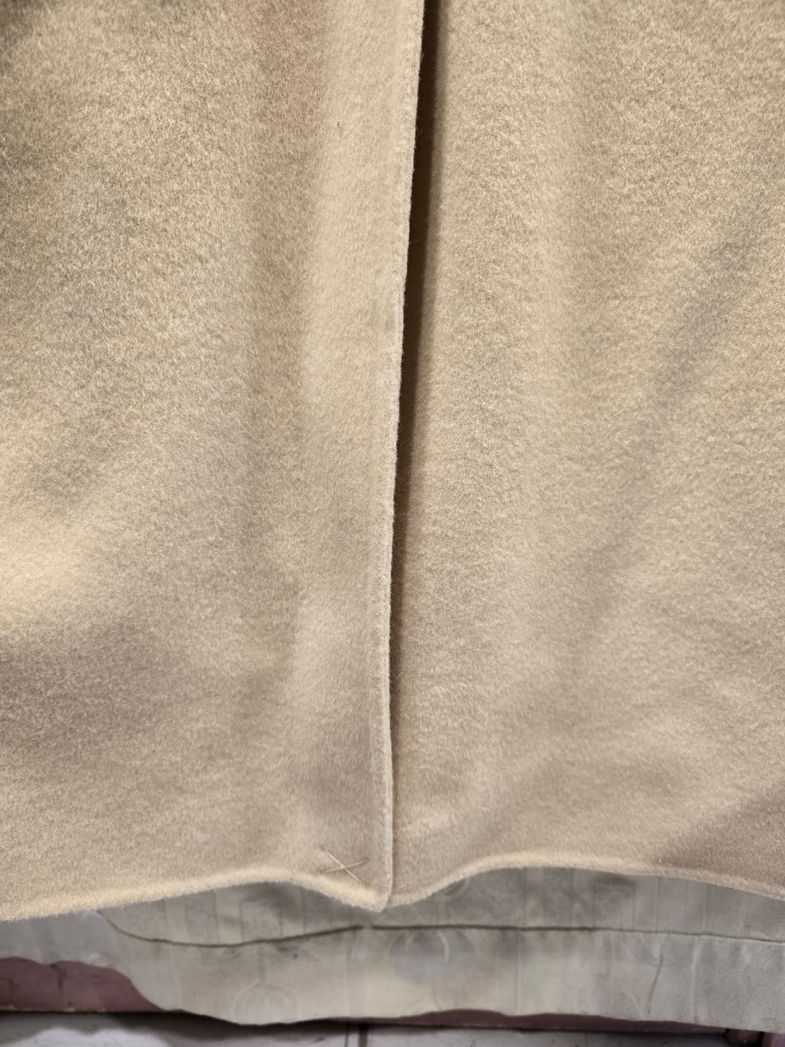 플라스틱 아일랜드 핸드메이드 퓨어 울 롱 코트 S 상품이미지7