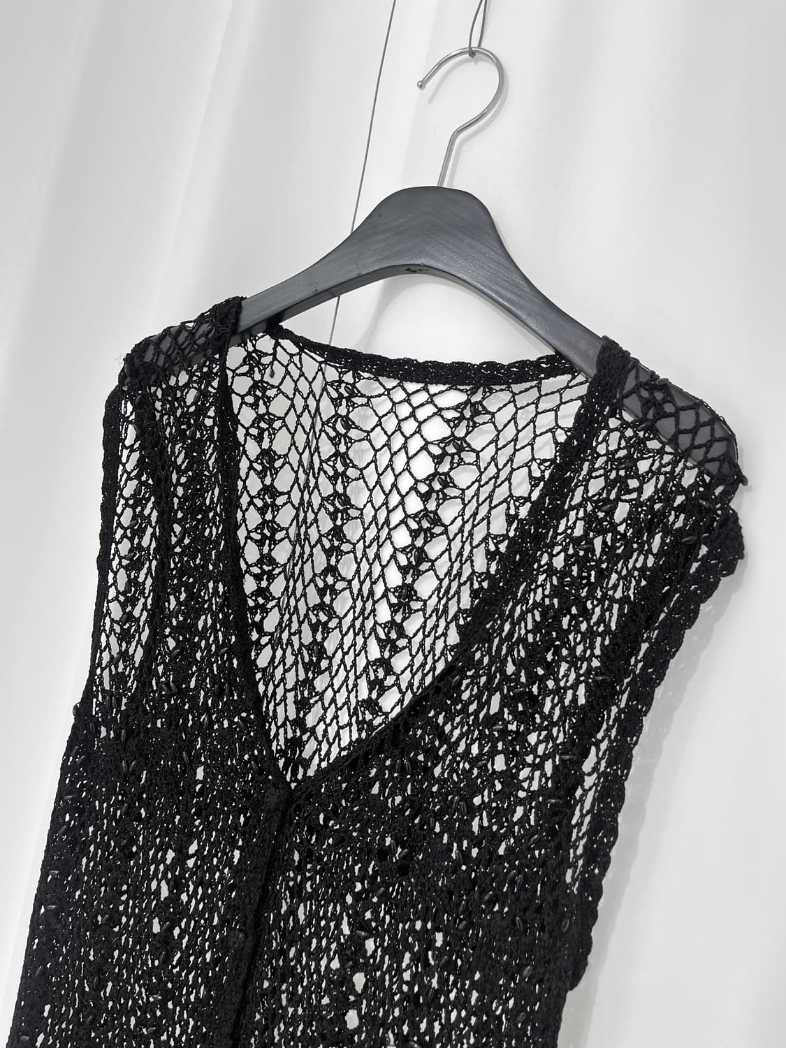vintage beads vest  상품이미지3