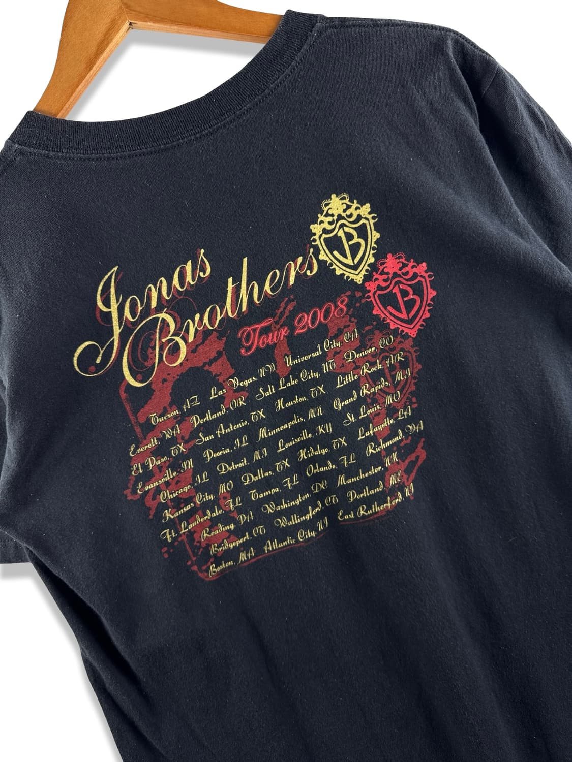 Jonas Brothers 2008 투어 티셔츠3220 상품이미지5
