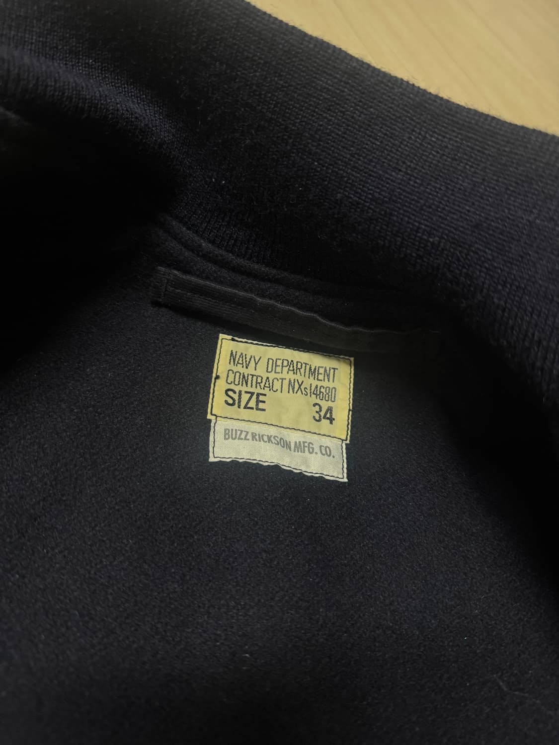 버즈릭슨 복각 미해군 덱자켓 상품이미지5