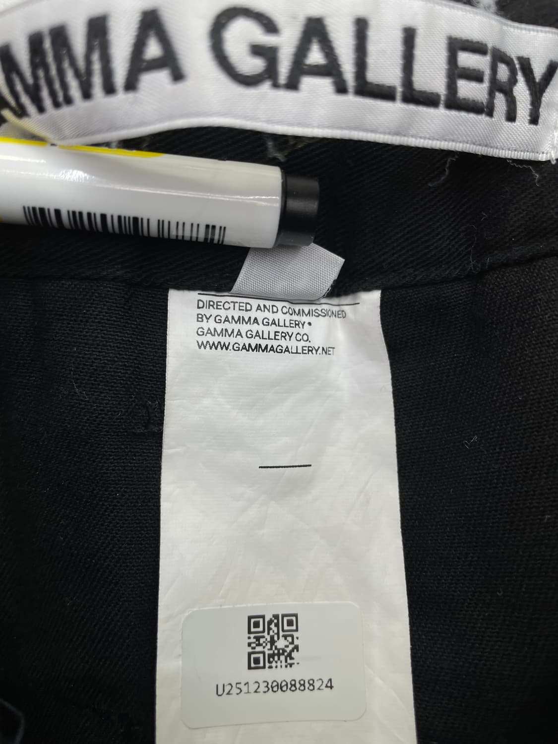 감마갤러리(GAMMA GALLERY) 와이드 핏 카고 팬츠 블랙 상품이미지6