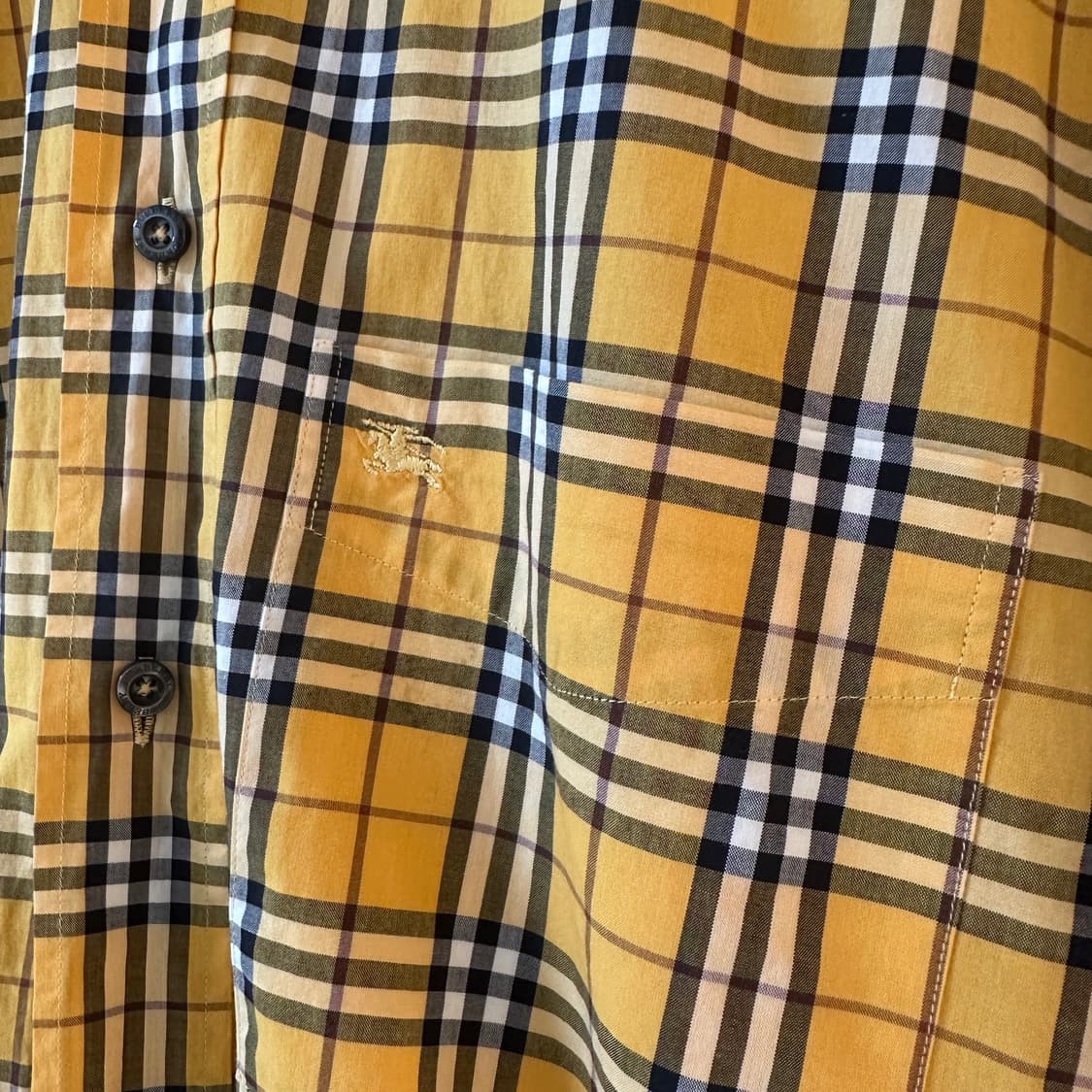 버버리 반팔 체크 셔츠 상품이미지2