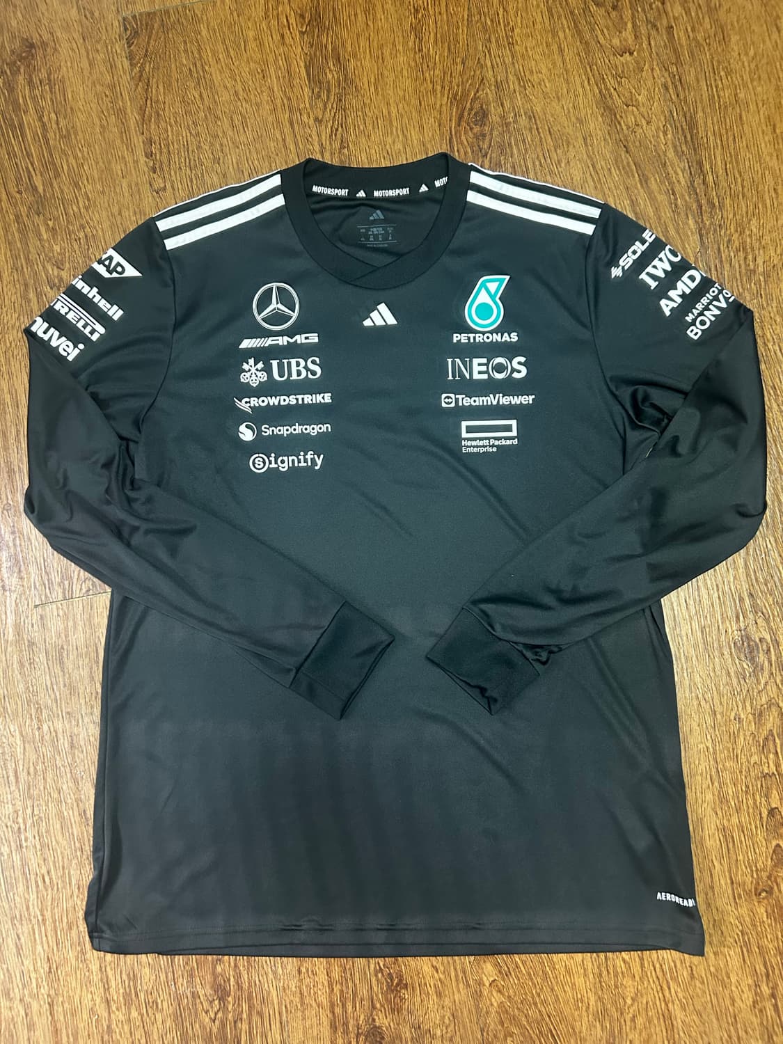 F1 메르세데스 롱슬리브 상품이미지1