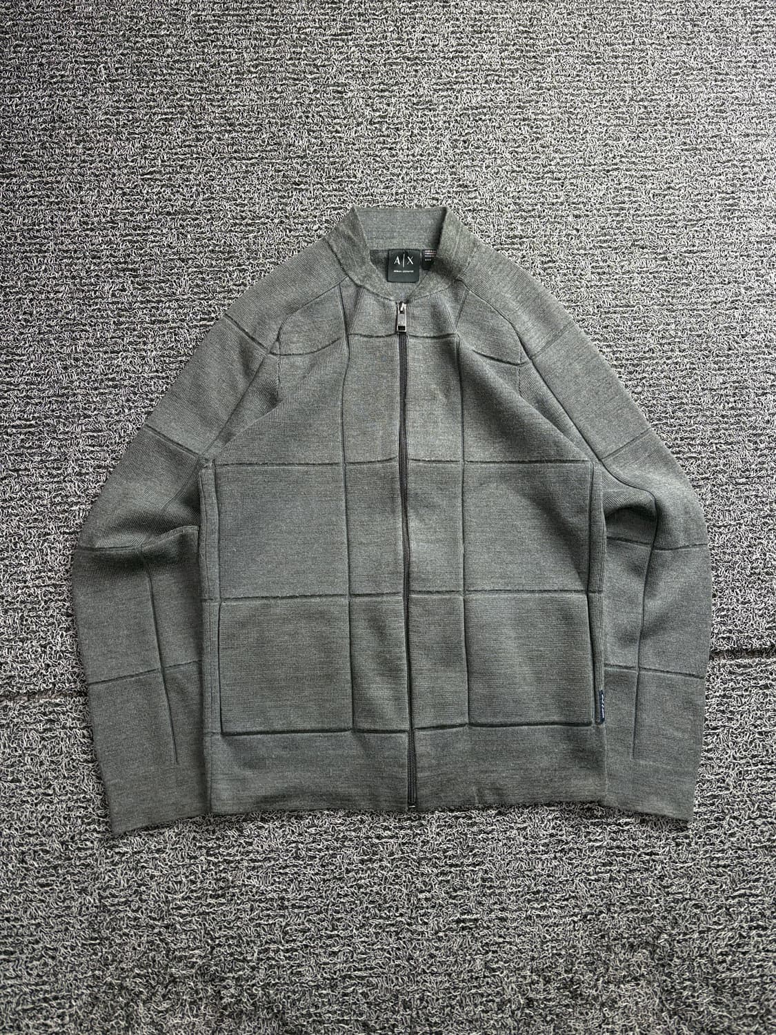 아르마니 익스체인지 스웻 니트 집업 자켓 2847 상품이미지2