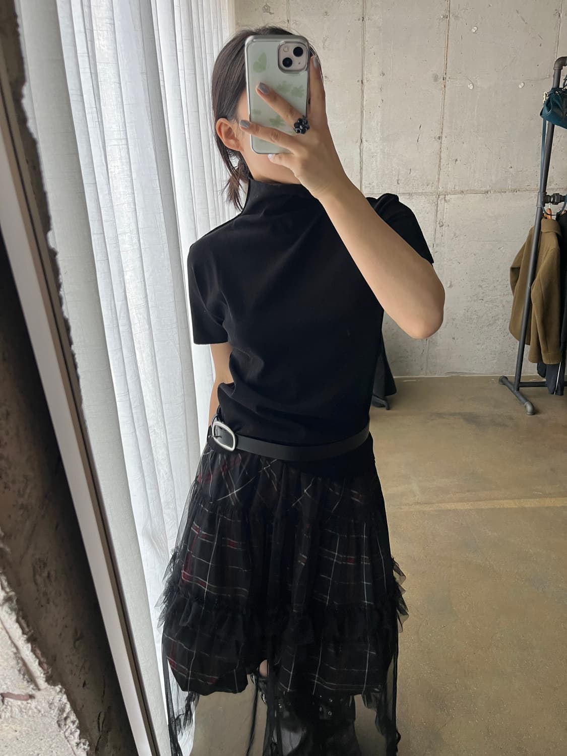 Issey Miyake 이세이미야케 페테 하이넥 탑 상품이미지2