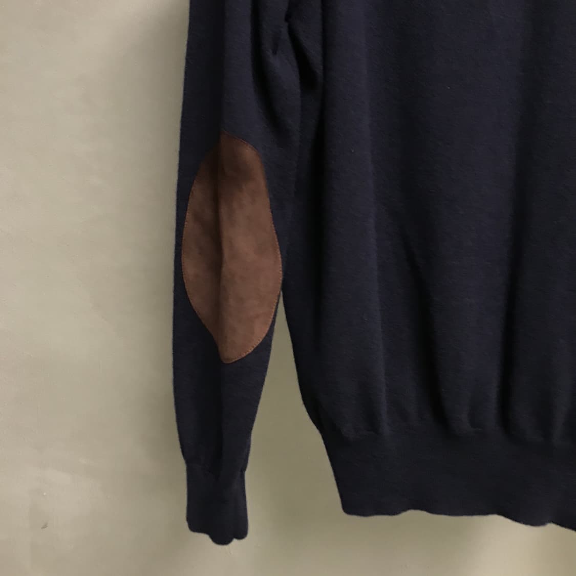 폴로 랄프로렌 엘보우 패치 니트 가디건 네이비 L 상품이미지7