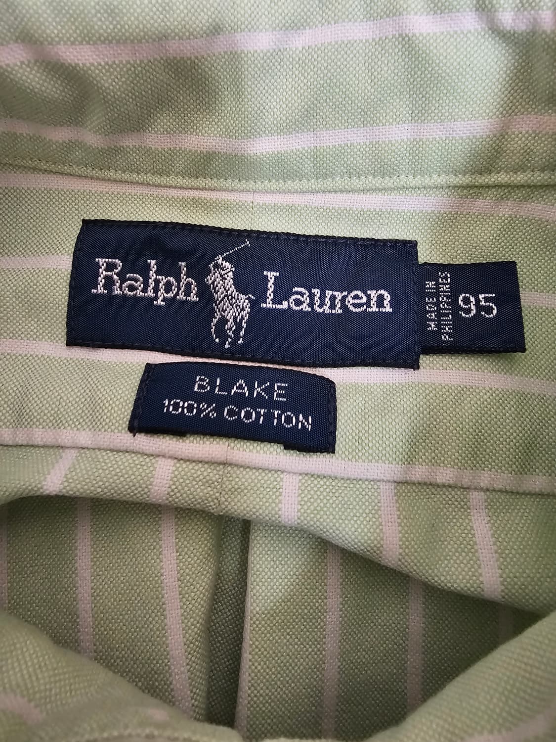 폴로랄프로렌 스트라이프 옥스포드남방 95 상품이미지3