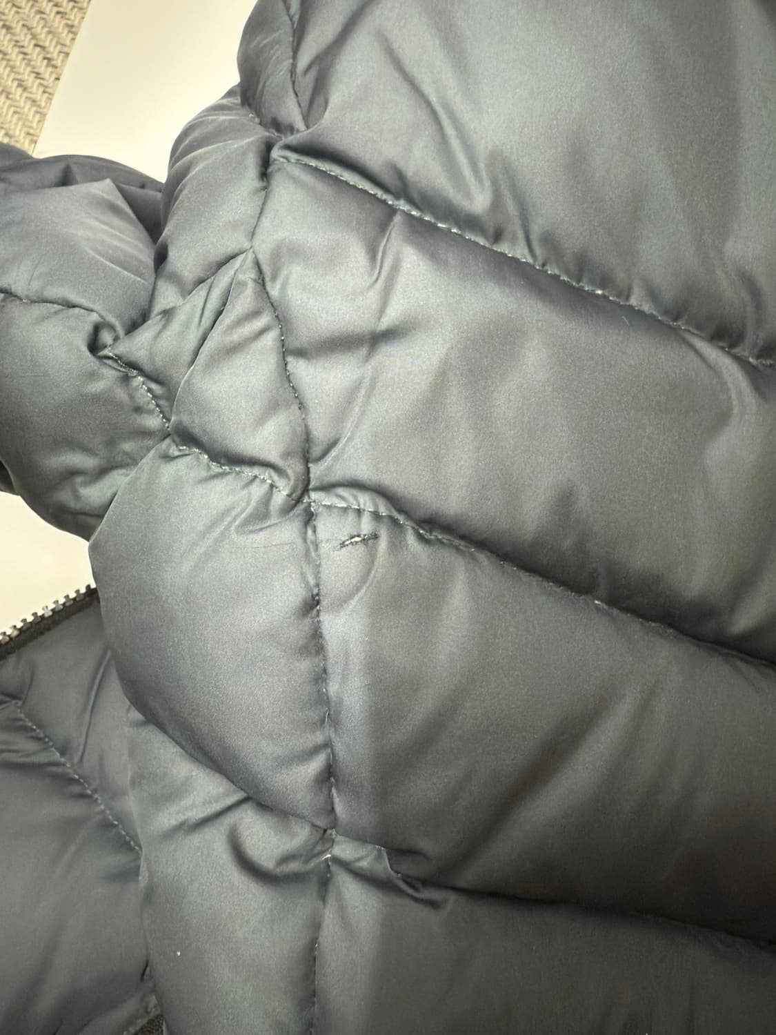 뉴발란스 여성 패딩 점퍼 후드 그레이 ( kid) 상품이미지6