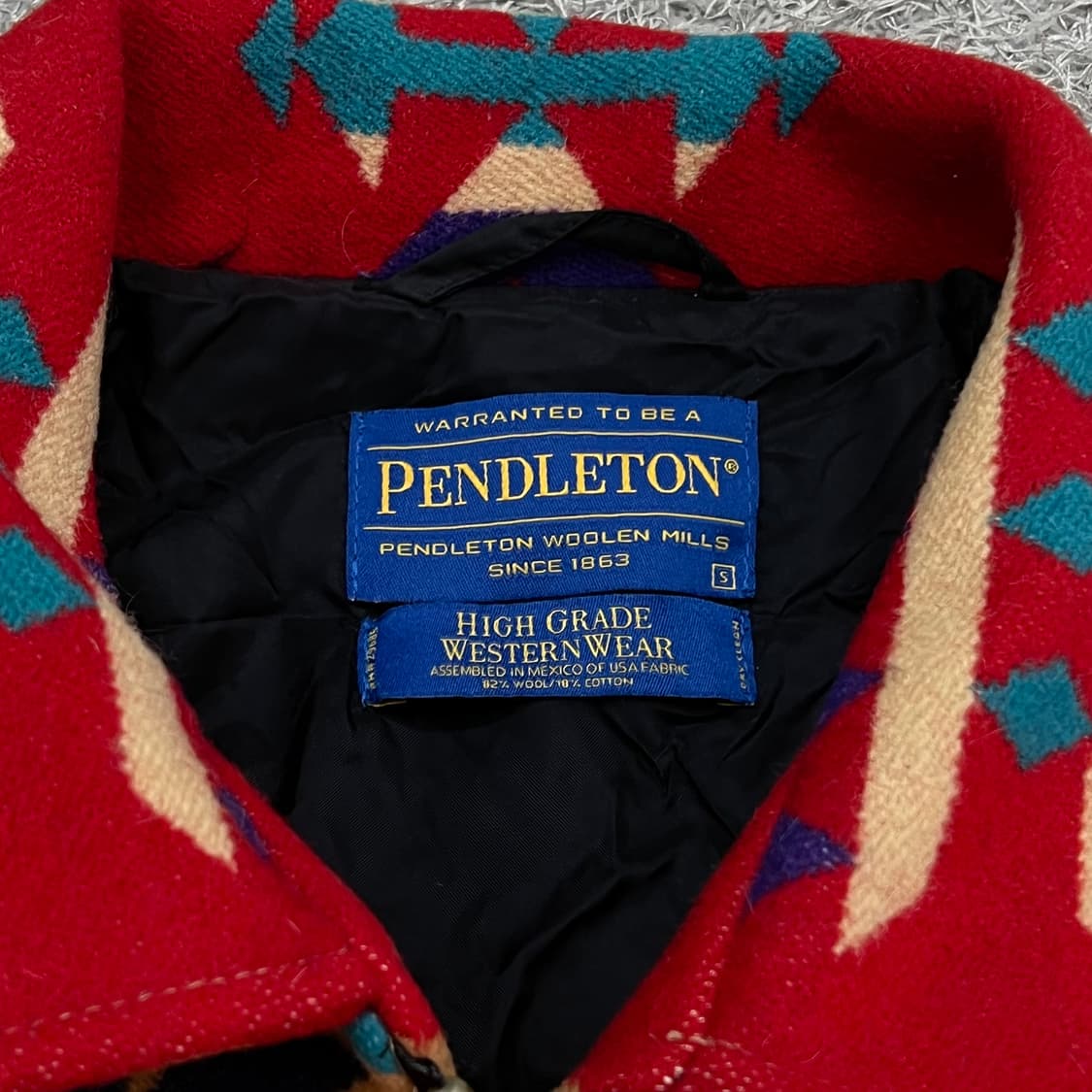 [95] 펜들턴 울 패턴자켓 상품이미지3