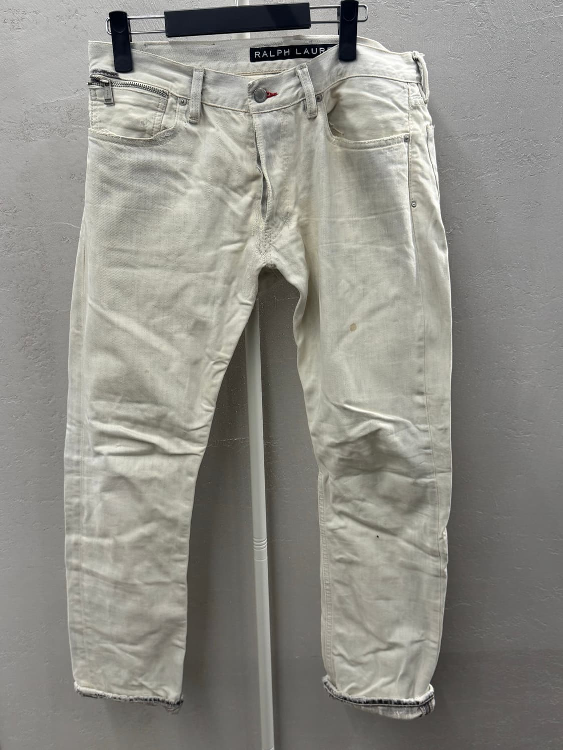 랄프로렌 화이트 데님 바지 32 상품이미지2