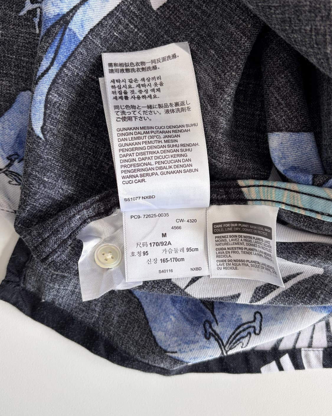 [M-L]리바이스 Levi's 하와이안 셔츠 상품이미지8