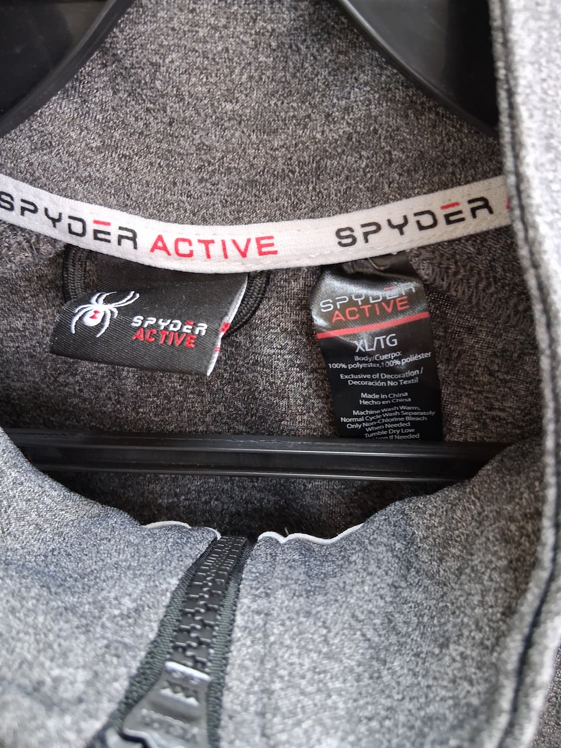 스파이더 ACTIVE 집업/남성105~110#신품급  상품이미지5