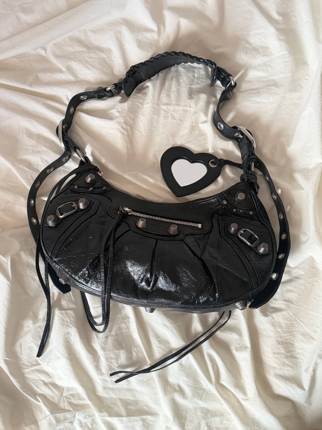 발렌시아가 르카골 S 블랙 숄더백 상품이미지1