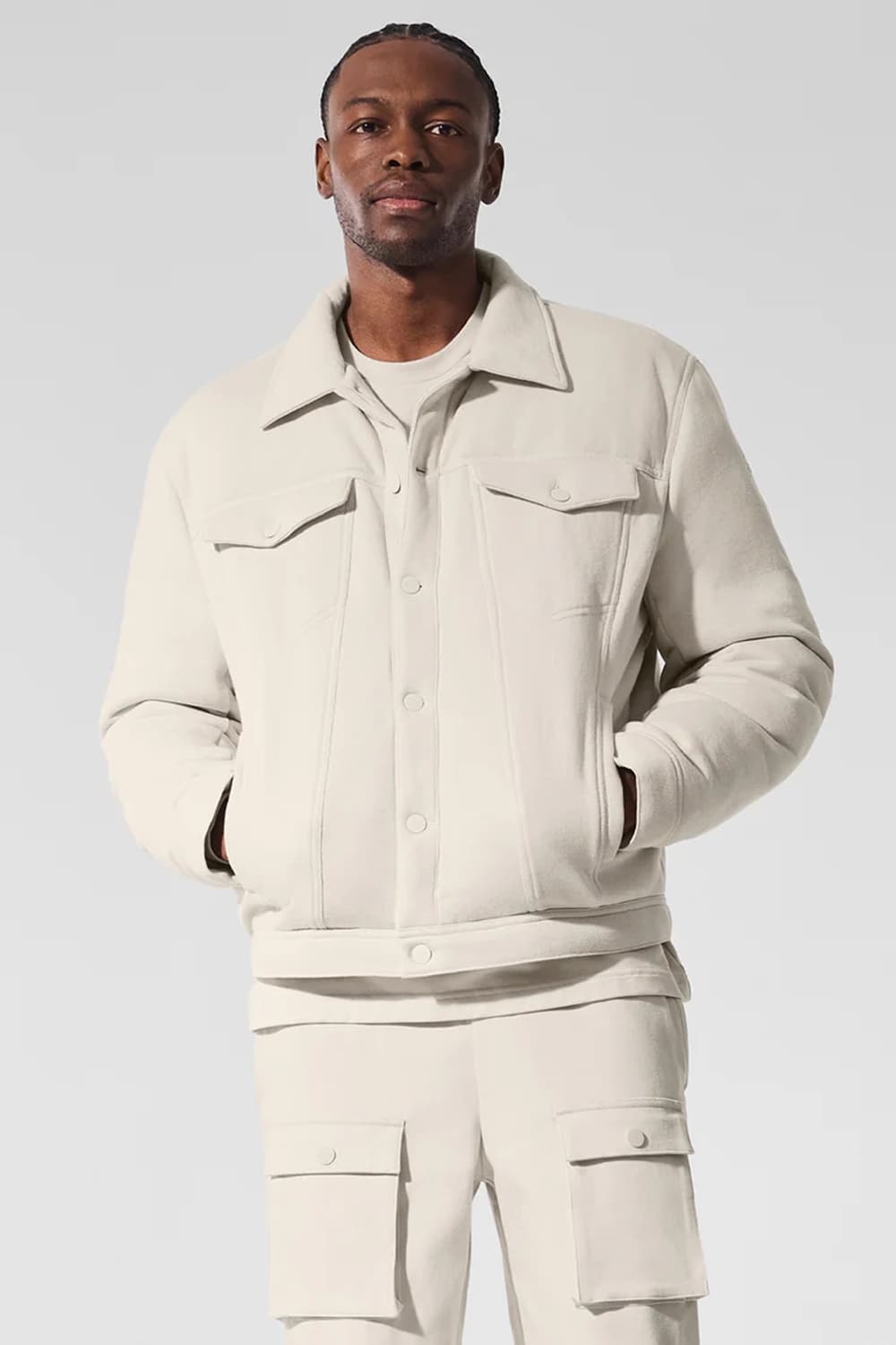 ALO 이지 트러커 자켓 베이지 M 사이즈 상품이미지2