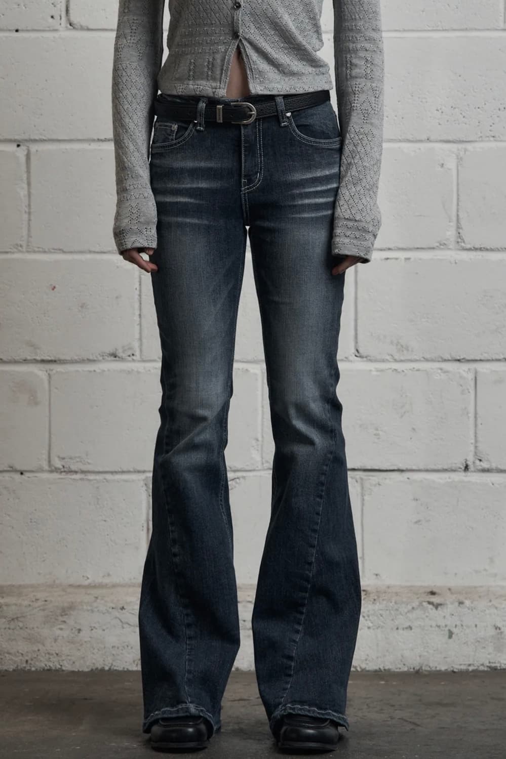 시너진 캣워싱 CAT WASHING DENIM PANTS BLUE S 상품이미지9