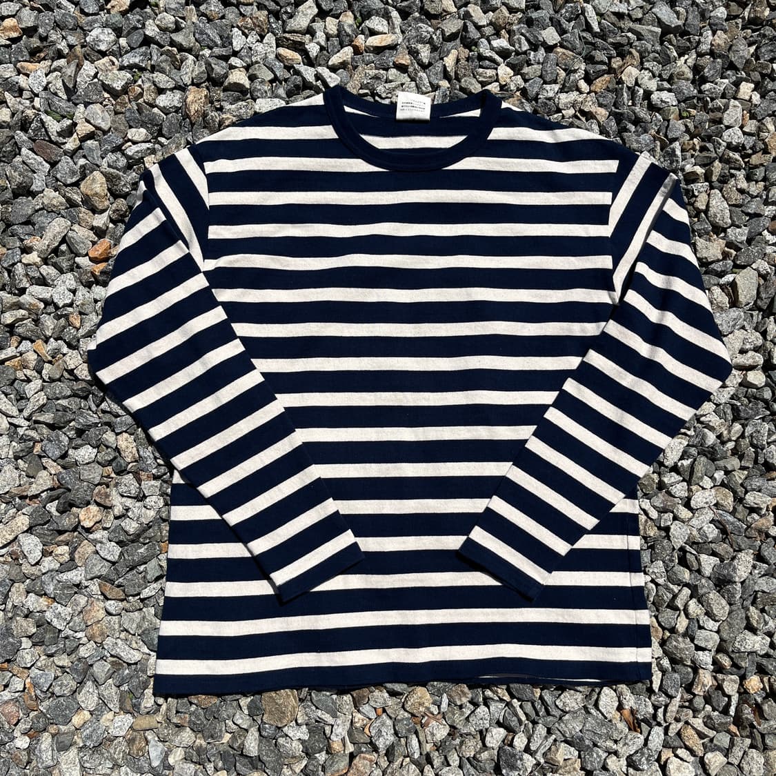  (MADE JAPAN) 스트라이프 긴팔티(실측확인) 상품이미지1