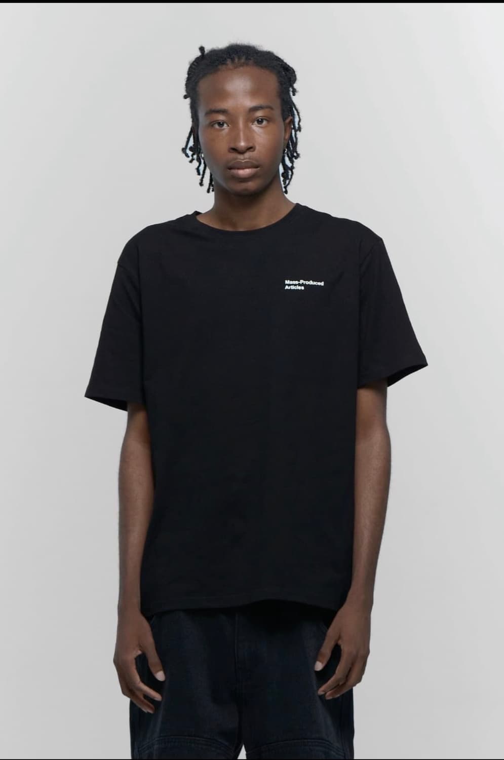 플라스틱프로덕트 티셔츠 블랙 상품이미지1