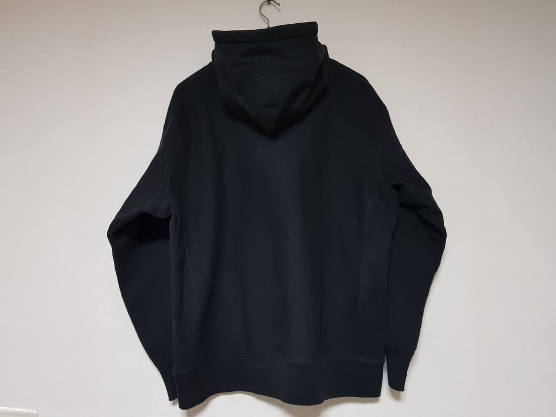 슈프림 캐피탈 후드 티셔츠 블랙 22FW 상품이미지3