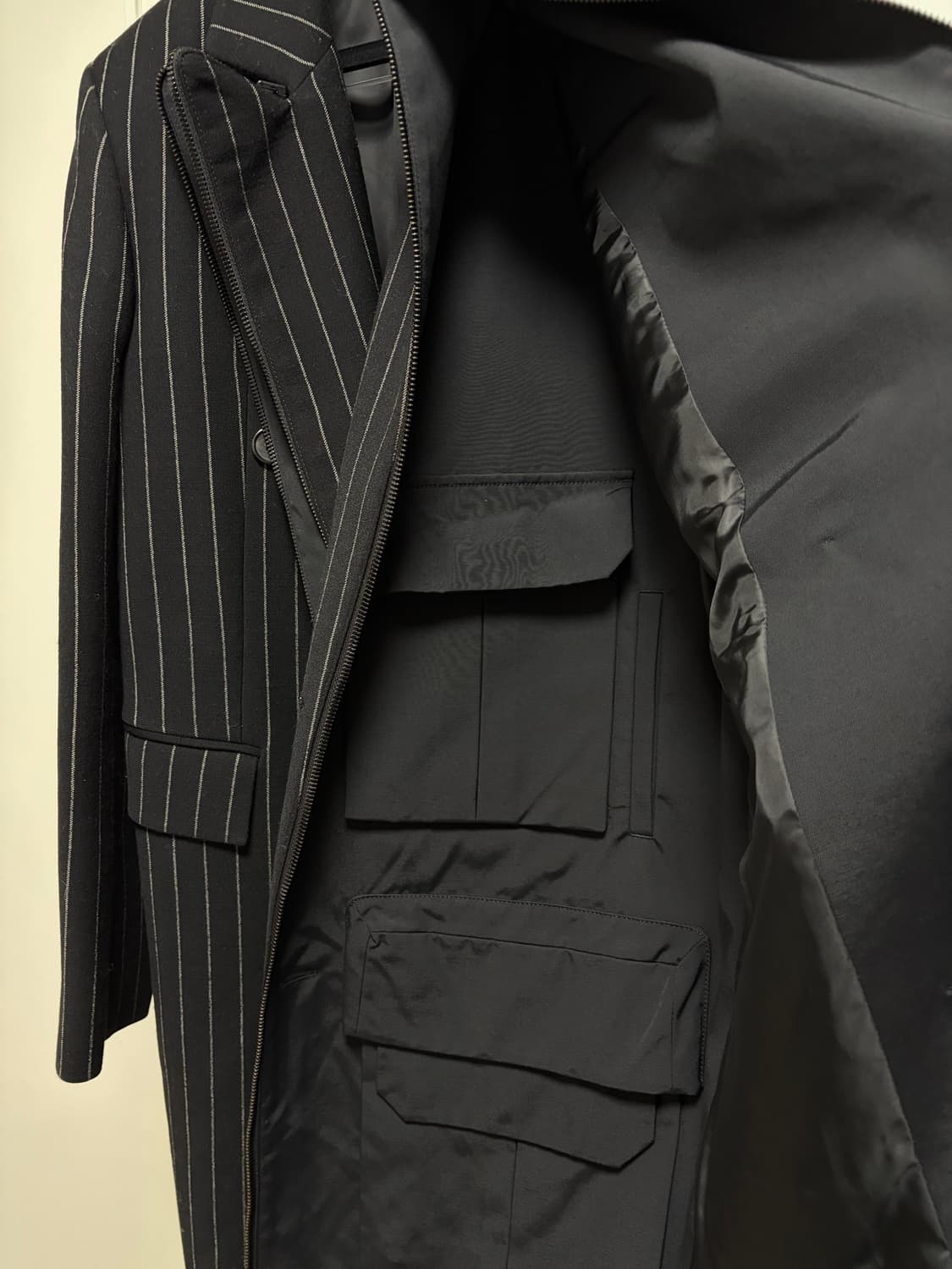 준지 컬렉션 스트라이프 코트 46 상품이미지7