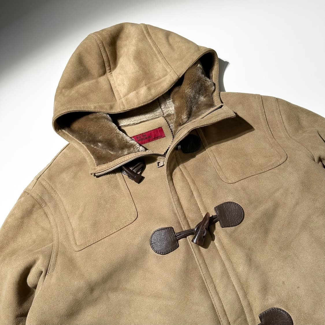 리바이스 스웨이드 시어링 무스탕 더플 코트 상품이미지4