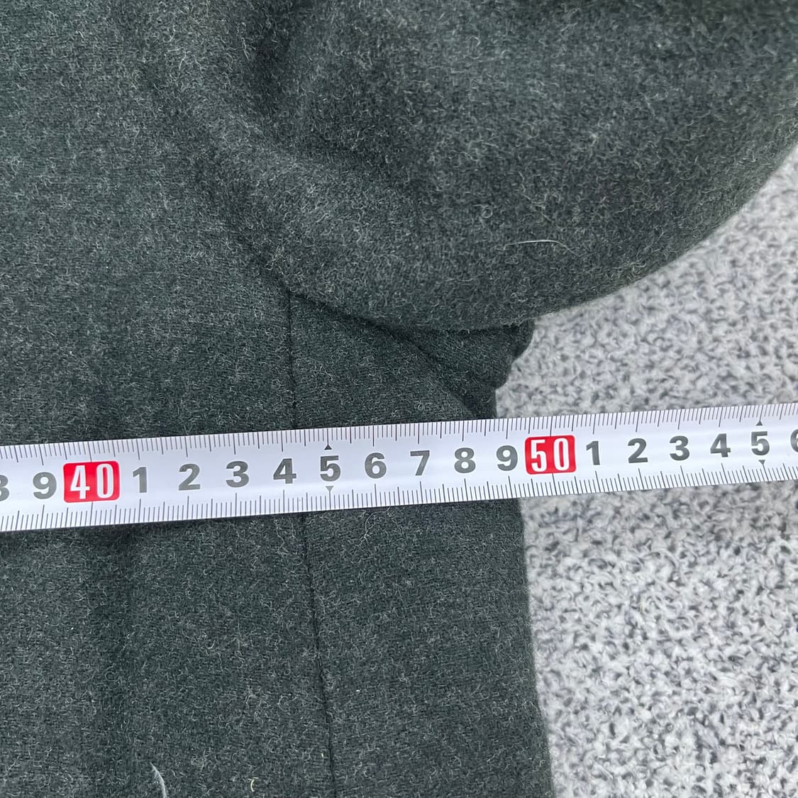 90 헤지스 여성 울 후드 코트 0327M 상품이미지6