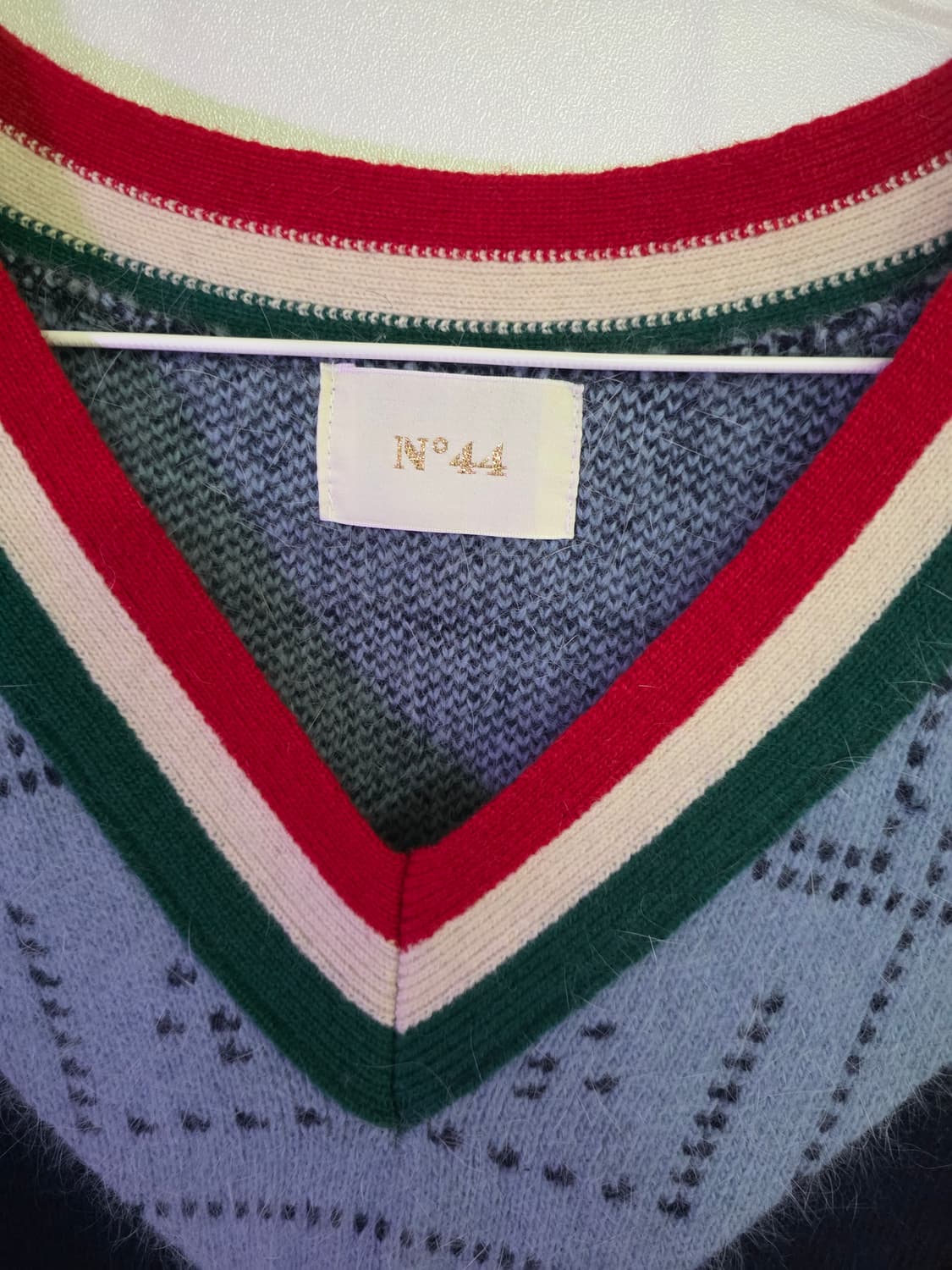 N°44 브이넥 니트 조끼 상품이미지4