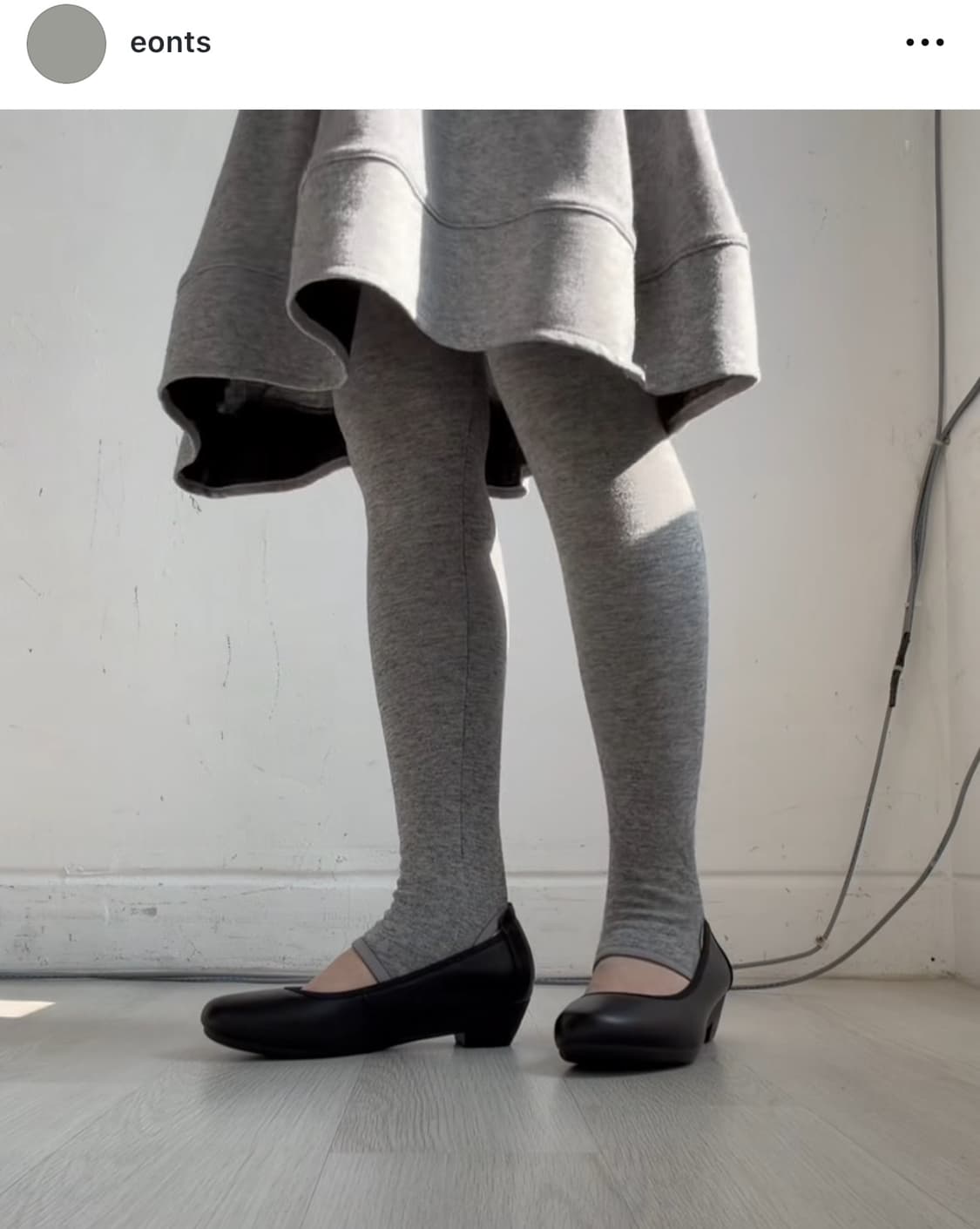 에옹쓰 eonts Uls Mountain Skirt - Melange 상품이미지5